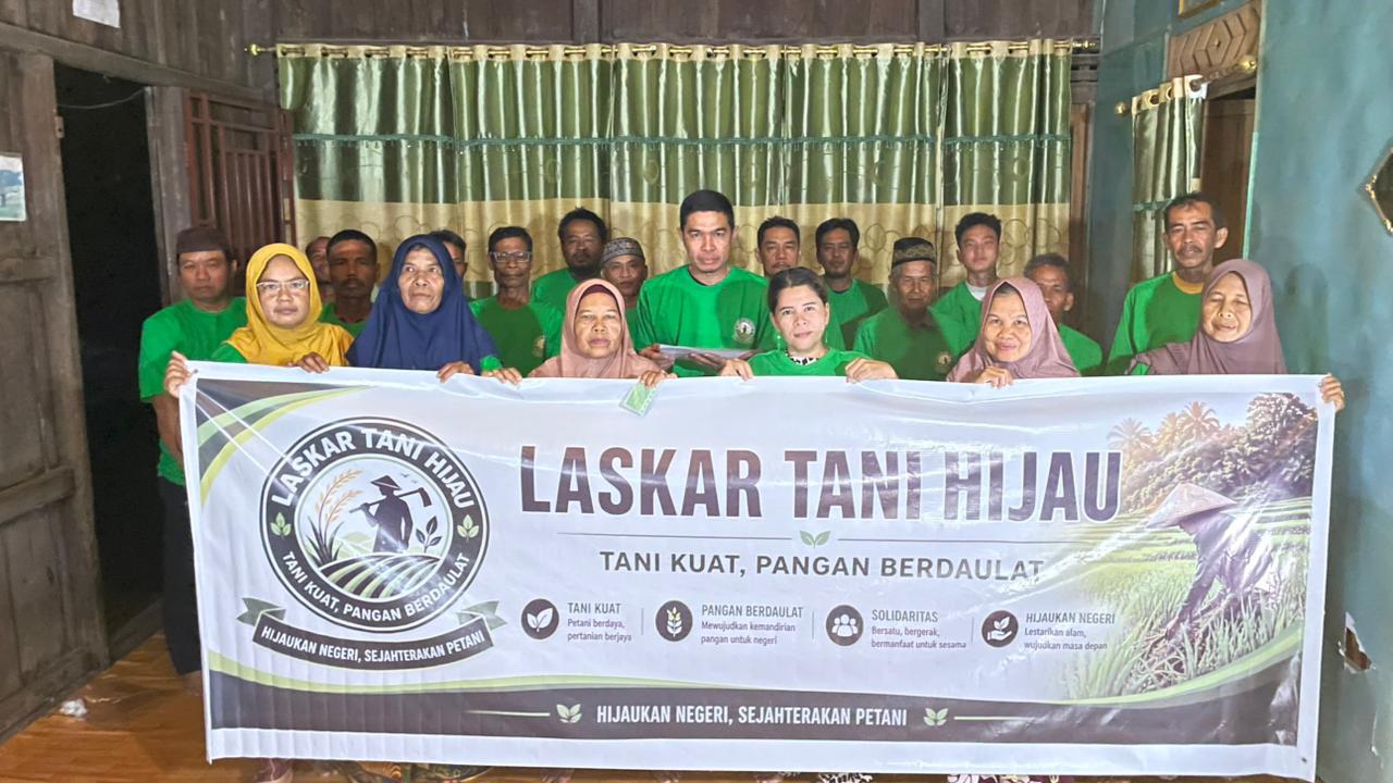 Laskar Tani Hijau Ogan Ilir Deklarasikan Dukungan Ketahanan Pangan dan Penguatan Perlindungan Sosial